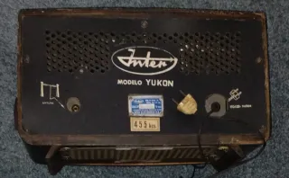 Radio Válvulas Antigua Inter Yukon