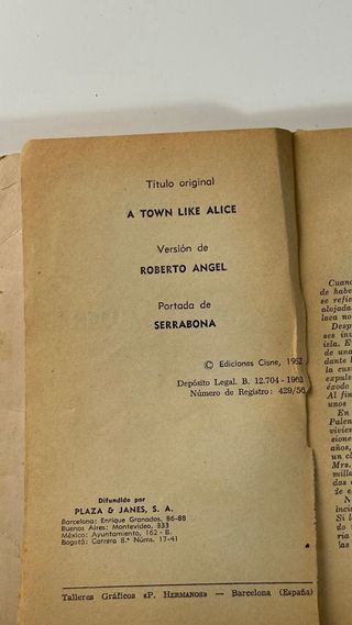 Pasos de mujer – Nevil Shute novela antigua 1952