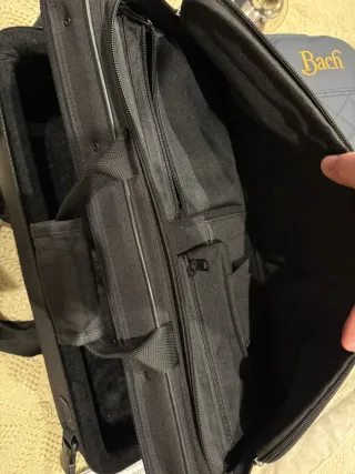 Estuche para trompeta amplio para trompeta y acces