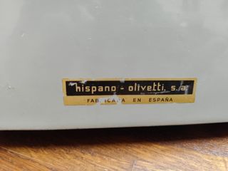 Máquina de escribir Hispano Olivetti Lexicon 80