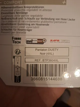 Pantalón Moto Bering impermeable