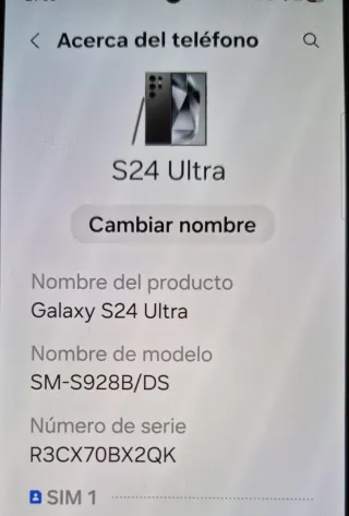 Samsung Galaxy S24 Ultra Negro