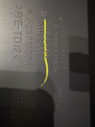 Paragolpes Trasero Opel Vivaro/Nissan/Renault