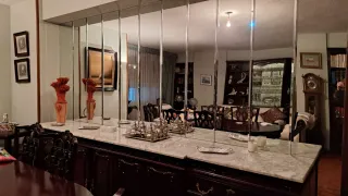 Aparador clásico mármol y madera