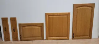 Puertas de roble macizo para cocina