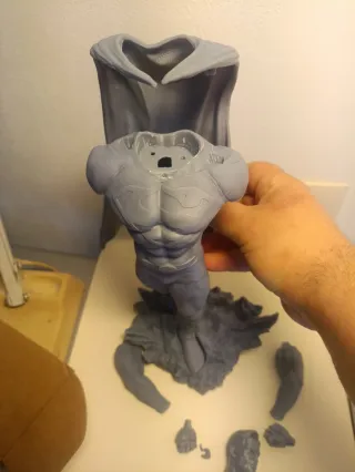 Superman Impressão 3D Resina