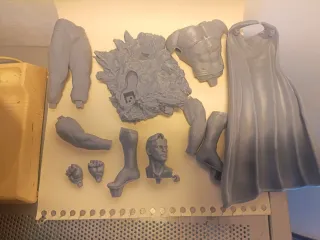 Superman Impressão 3D Resina