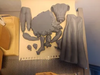 Superman Impressão 3D Resina