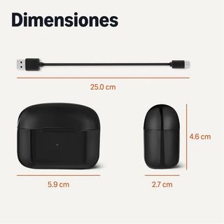 Auriculares inalámbricos negros waterproff NUEVOS