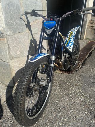 Moto de trial sherco