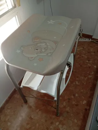 Bañera cambiador bebé