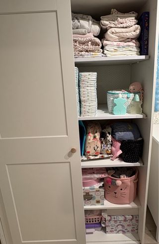 Armario infantil madera blanco