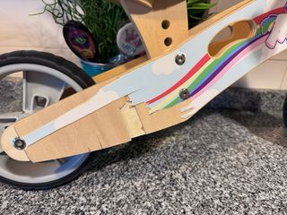 Bicicleta de equilibrio unicornio