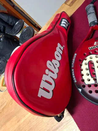 Raqueta Padel Wilson Hammer Titanium Control