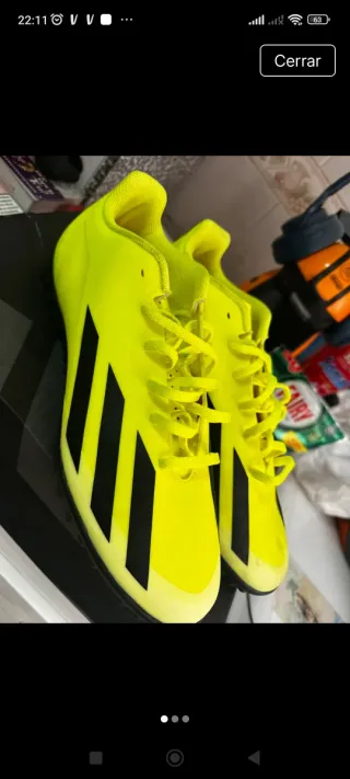 Zapatillas de fútbol Adidas Amarillas