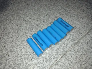 X8 unidades Celdas de Litio 18650
