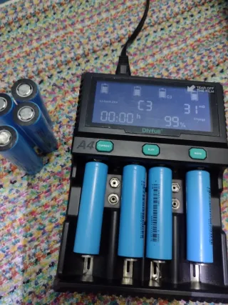 X8 unidades Celdas de Litio 18650