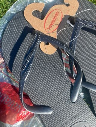 Sandalias Havaianas Negras Talla 37/38