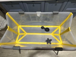 Bañera plegable + asiento para bebé recién nacido