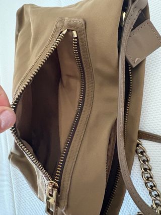 Bolso Bimba y Lola Marrón y Dorado