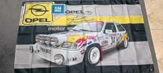 Bandera Opel Corsa Rallye Motor Sport