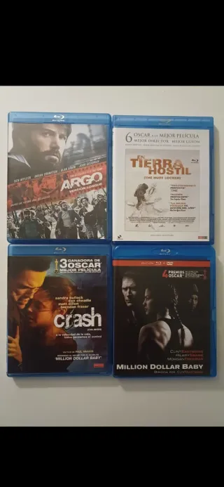 GANADORAS OSCAR MEJOR PELICULA.