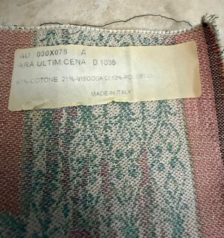 Arazzo Ultima Cena tessuto