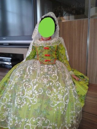 Traje de Fallera nena