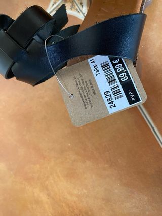 Chika 10 Sandalias Tacón Hebilla Talla 41