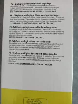Teléfono Selecline para Mayores