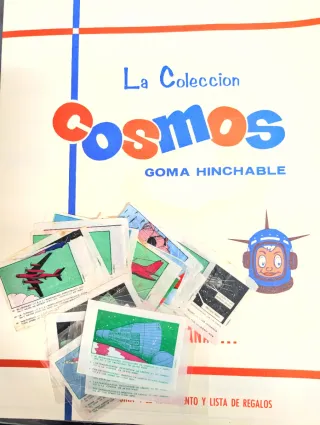 Cromos Chicle Cosmos Goma Hinchable