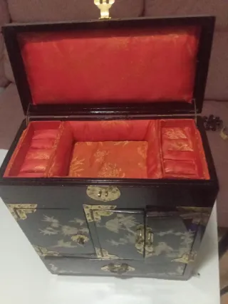Joyero Chino Vintage Nacarado