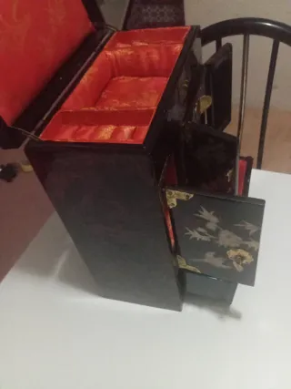Joyero Chino Vintage Nacarado