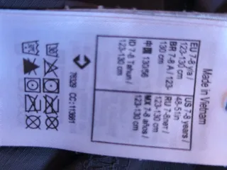 Pantalón Montaña Desmontable Niño 7-8años Decathlo