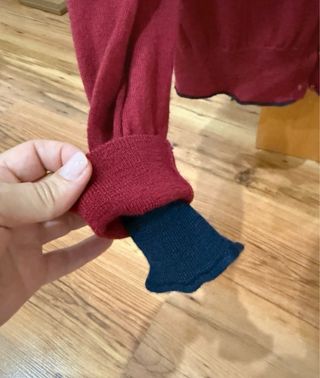 Cárdigan Armani Rojo Talla M