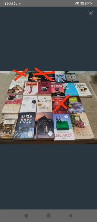 Lote libros Best Seller