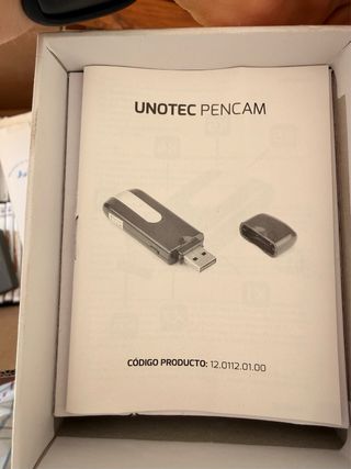 Mini cámara espía USB Unotec PENCAM