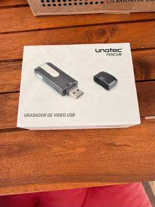 Mini cámara espía USB Unotec PENCAM