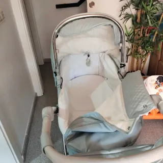 Cochecito Bebecar Azul