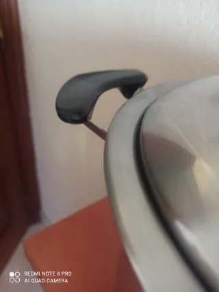 Olla grande de acero inoxidable