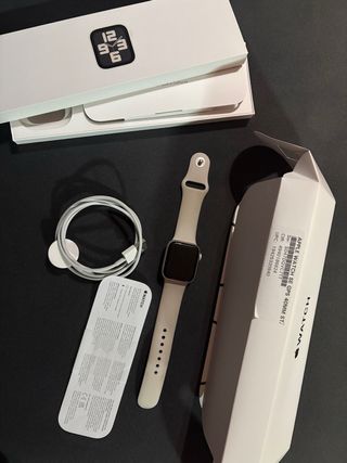 Apple Watch SE GPS 40mm Plata/Beige