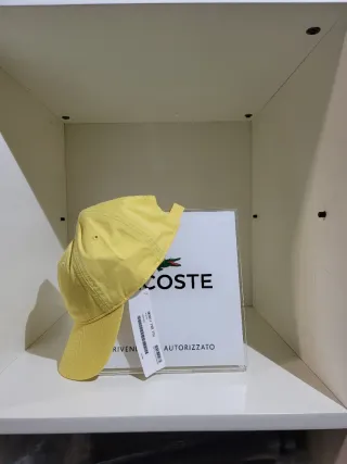 Cappello Lacoste Giallo Uomo