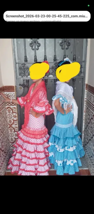 Dos trajes de gitana
