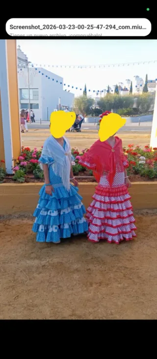 Dos trajes de gitana