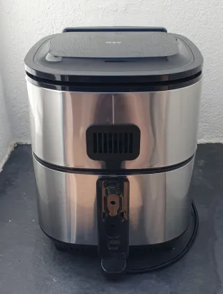 Freidora de aire AEG 5,4L inoxidable
