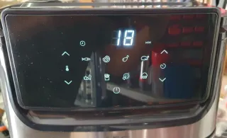 Freidora de aire AEG 5,4L inoxidable