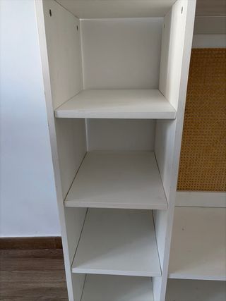 URGE POR MUDANZA Armario Abierto Blanco Sklum