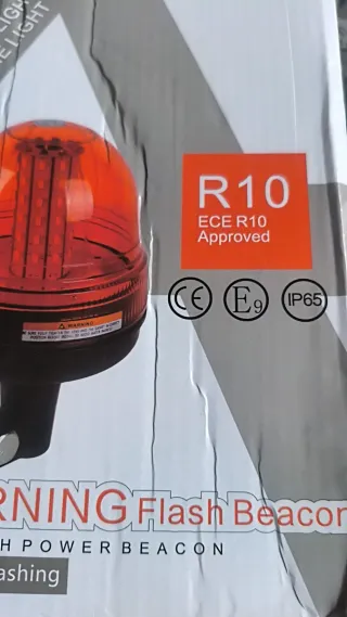 FARO ROTATIVO 40 LED 3 FUNCIONES IP65 R10