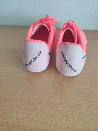 Botas de fútbol Nike Phantom Rosa/Blanco