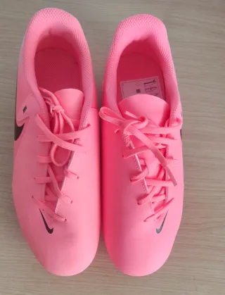 Botas de fútbol Nike Phantom Rosa/Blanco